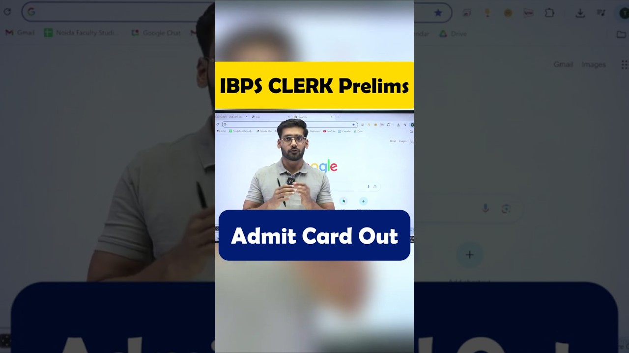 IBPS clerk admit card 2025 | How to download ibps clerk admit card 2025 |