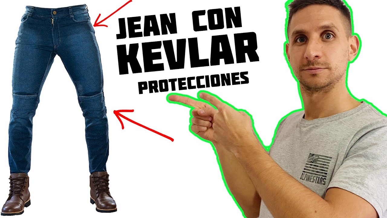 ✔️​PANTALON de MOTO PROTECCIONES KEVLAR - Indumentaria de MOTO YouTube