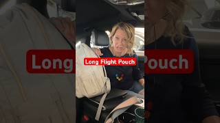 Long Flight Pouch for Airplane Seat #longflight