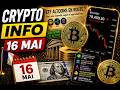 ETF Altcoins, Bitcoin sous pression &amp; retour des institutions | Actu Crypto 16 Mai 2026