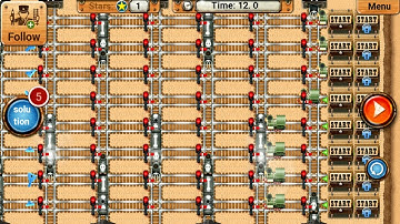 Rail Maze 2 Awesome Gameplay - Train Puzzle Game - Android Gameplay #2011