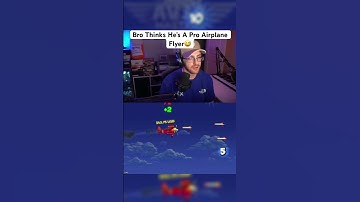 Bro Thinks He’s A Pro Airplane Flyer😅 #producer #aviamasters #planegame #kickstreaming #games