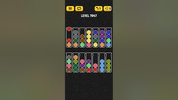Ball Sort Puzzle Level 7647