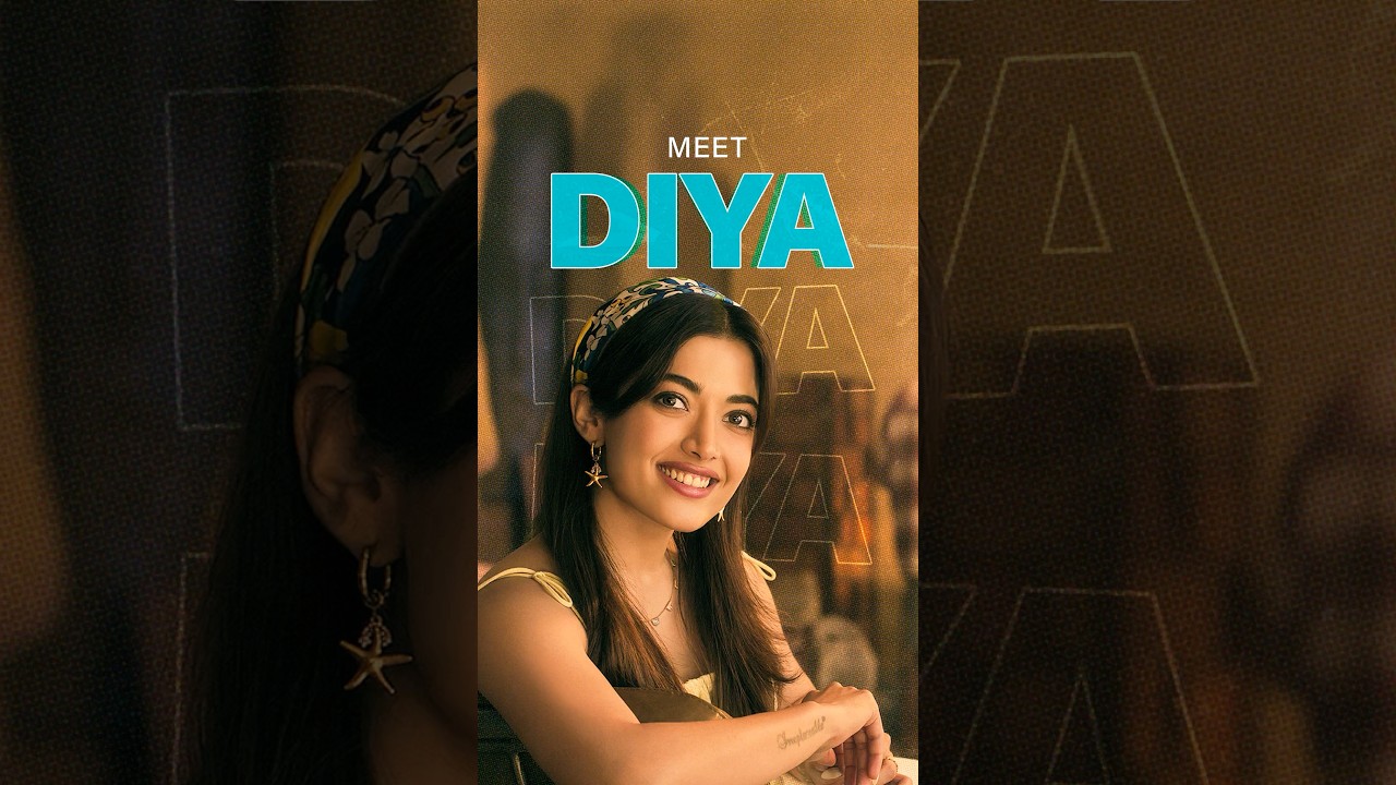 Can't stop smiling every time Diya smiles. 🥹🤍 | Rashmika Mandanna #cocktail2 in cinemas now!
