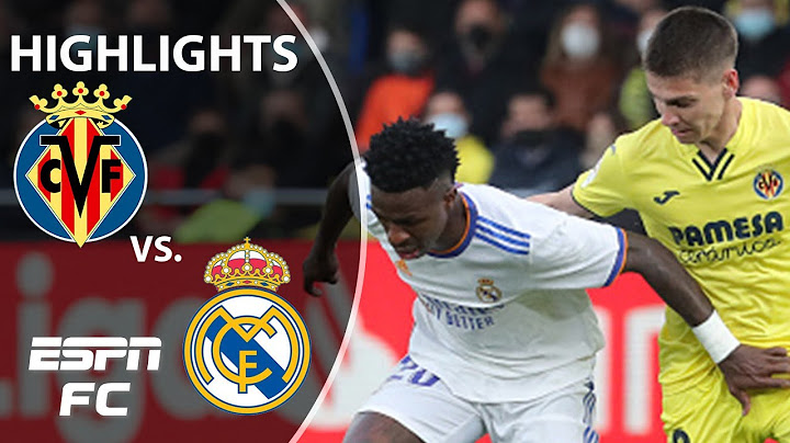 Real Madrid and Villarreal can’t find the net in 0-0 draw | LaLiga Highlights | ESPN FC
