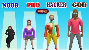 Noob vs Pro vs Hacker vs God in Detective Run 3D - Funny Animation 3D Games Detective Conan