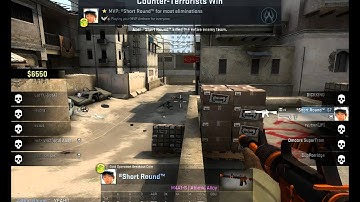 CS:GO Insane 1v5 Ace and then...