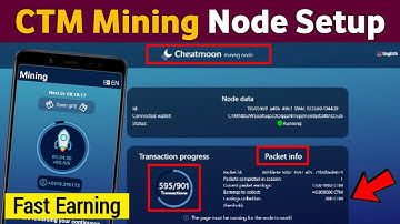 Cheatmoon Mining Node Setup Tutorial Earn Extra Fast CTM Coin | How to Connect Node on PC/Laptop