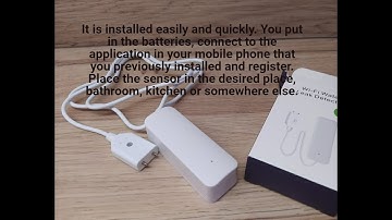 Water Leakage Sensor  UNBOXING AND REVIEW Wifi Smart Home