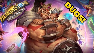Trying out duos! - Hearthstone Battlegrounds