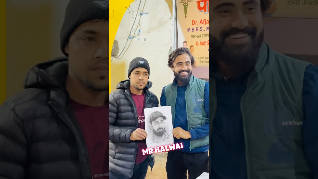 Mr halwai ka birthday gift😀