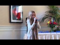 Lexi walker performs its my time for the canyons school districts retirement banquet