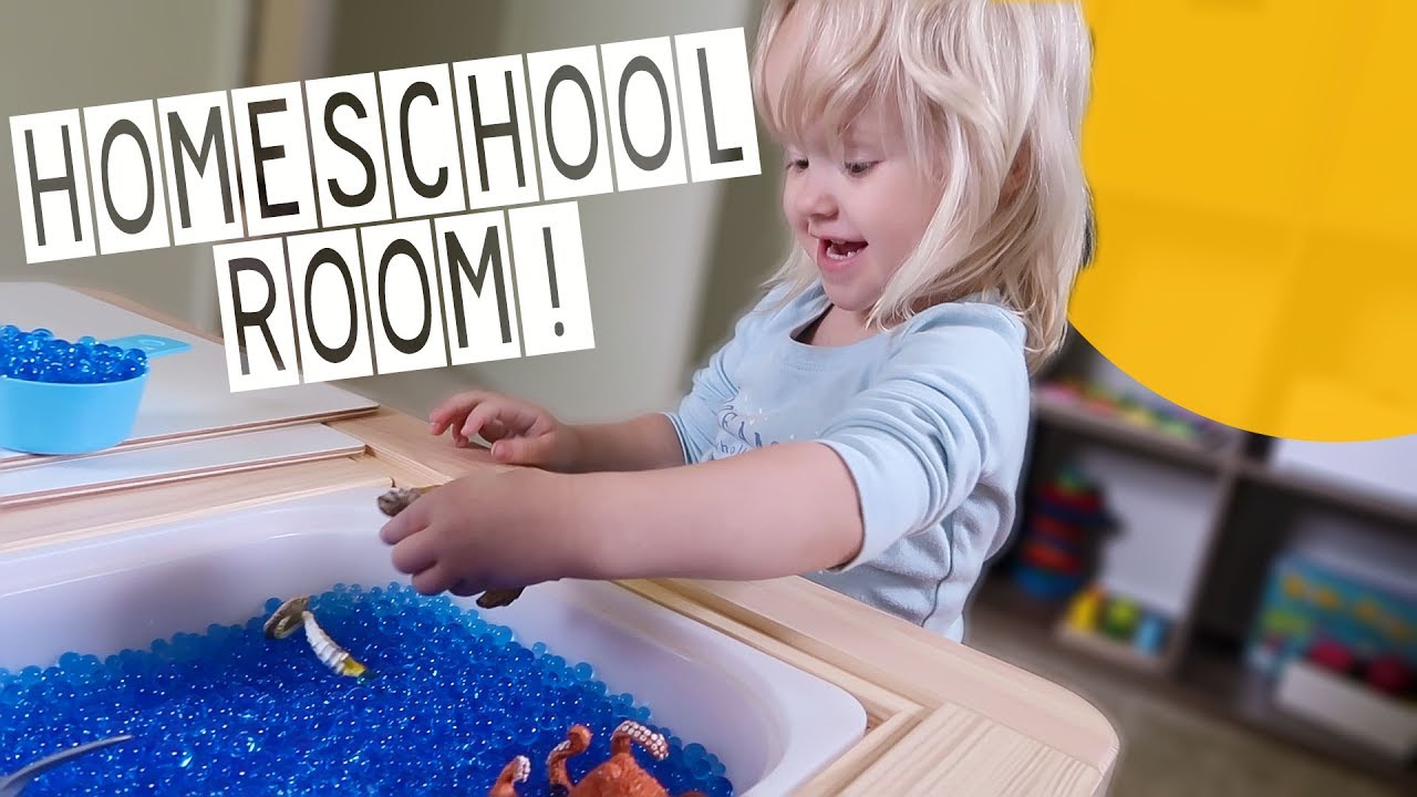 New Homeschool Room! We're Sleeping in the Basement?! YouTube