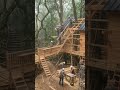 Luxury Jungle Treehouse ❤️🌹🥰 #youtubeshorts #home #construction #luxuryhome #aivideo #short