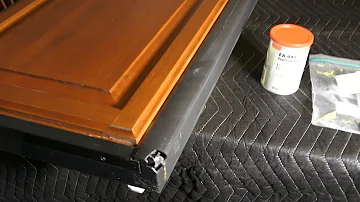 How to Repair: RV Refrigerator Door Hinge with Cracked Out Frame