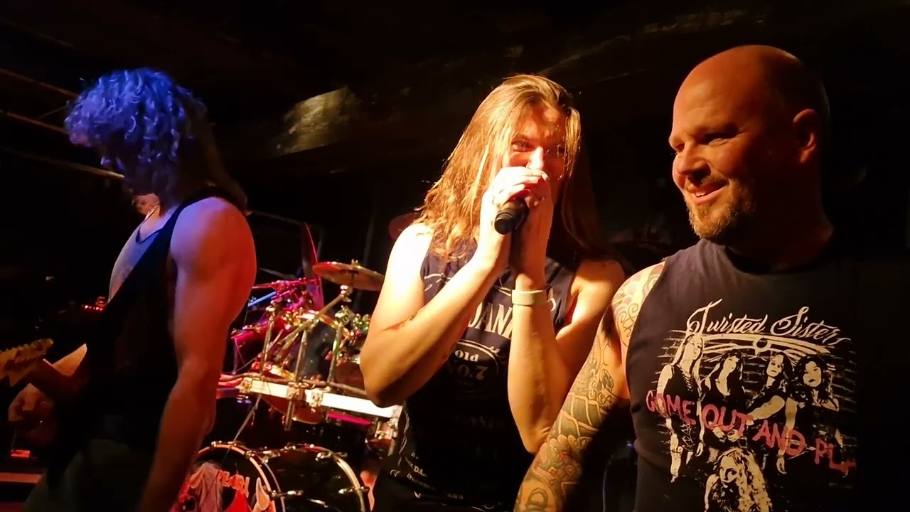 'Up The Irons'(NL)(Iron Maiden tribute) live at the Gouden Leeuw in Dongen(NL) Part#1 29-12-23