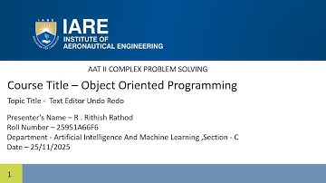 Text Editor Undo Redo