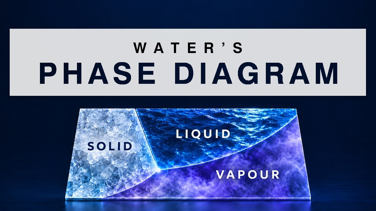 Phase Diagram of Water Explained - YouTube