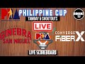 LIVE: BARANGAY GINEBRA SAN MIGUEL vs CONVERGE FIBERXERS | PLAY BY PLAY |SCOREBOARD | BHORDZ TV
