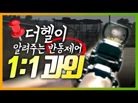 [배틀그라운드] Scar? M416? 부착물부터 반동제어 팁까지 더헬의 사격 강좌!  (With SIP) | 배틀그라운드 더헬 VOD