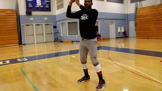 On-Court Workout – Mid-Post Attack Moves - SF Champions Basketball Training Series