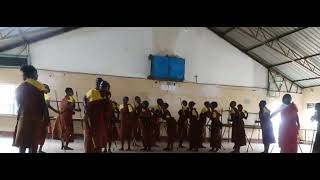 St. Mary's Kibuk Girl's: Sabaot Folk Song Powerful presentation #culturalheritage #culturaldance!