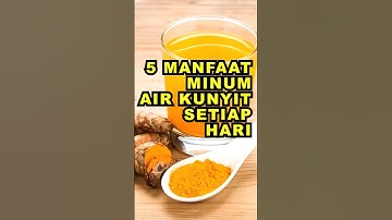 5 Manfaat Minum Air Kunyit Setiap Hari #ekoazis