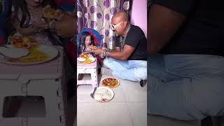 World shortest jyoti 24 inch..❤️? chickenlegpiece ulhaskamathe foodchallenge shorts