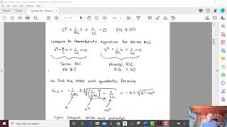 EE 310 - Lecture #4 - Source Free Parallel RLC Circuit