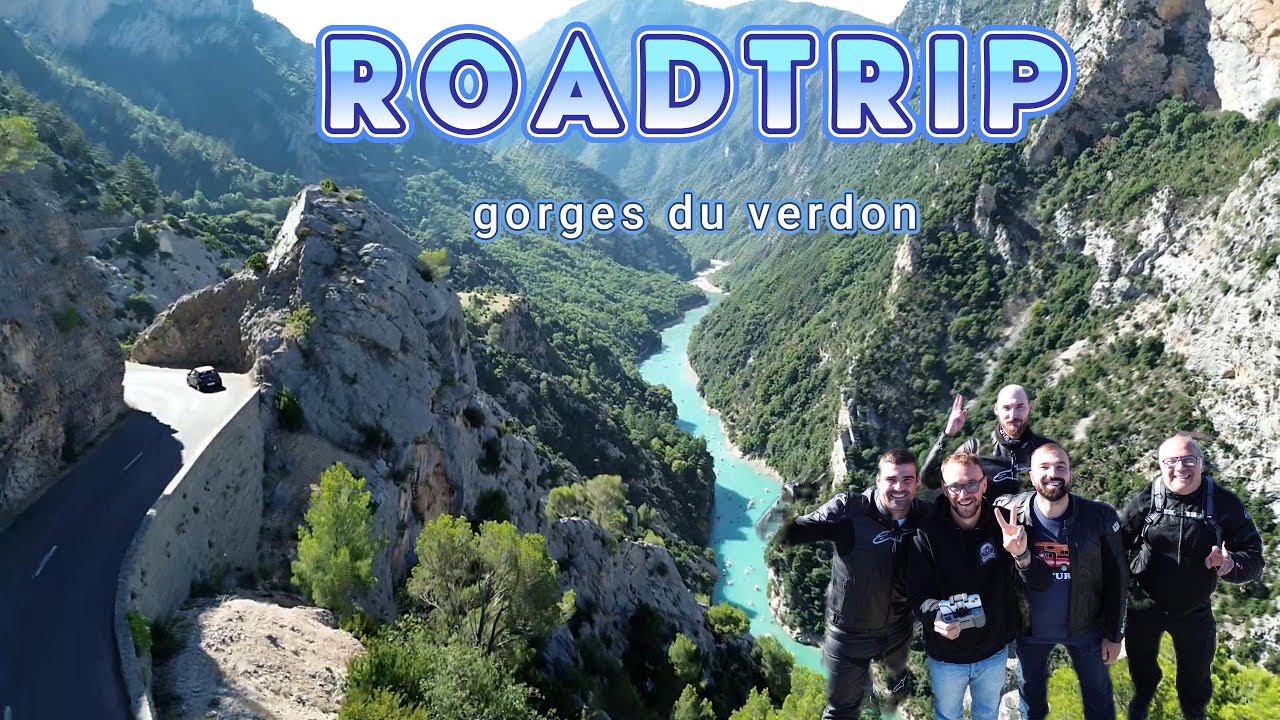 LES GORGES DU VERDON A MOTO :  LE FILM !