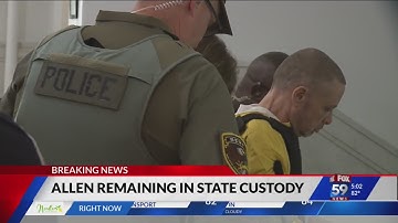 Richard Allen to remain in state custody