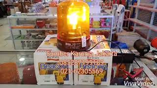 Test Lampu Rotary Putar Hongkong - Emergency lamp. 