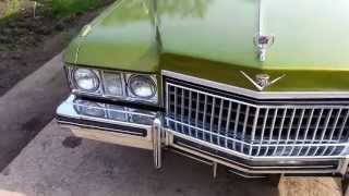 1973 Cadillac Sedan DeVille w/ Candy Paint (MINT) (Low Miles) (one OWNER)(24"s for a price)