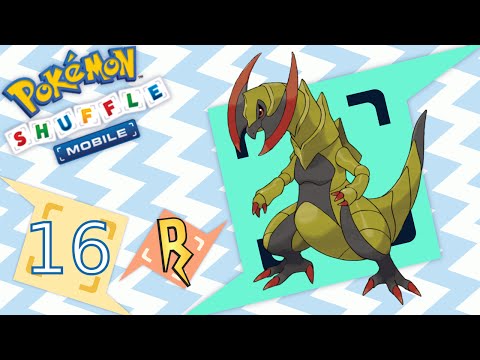 Pokémon Shuffle Mobile - ¡HAXORUS! Fase 149. ¿Suerte o Habilidad?