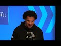 Bralen Trice NFL Combine Interview On Kalen DeBoer To Alabama And Draft Meeting With The Raiders