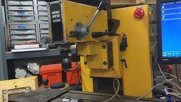 Quickie video using the original Dyna touch probe with Centroid Acorn CNC