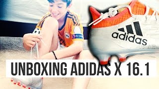 Descodificar los jurar UNBOXING BOTAS ADIDAS X 16.1 SILVER SOLAR RED┋BOTAS DE LUIS SUAREZ┋BOTAS DE  GARETH BALE┋TOP GUAYOS - YouTube