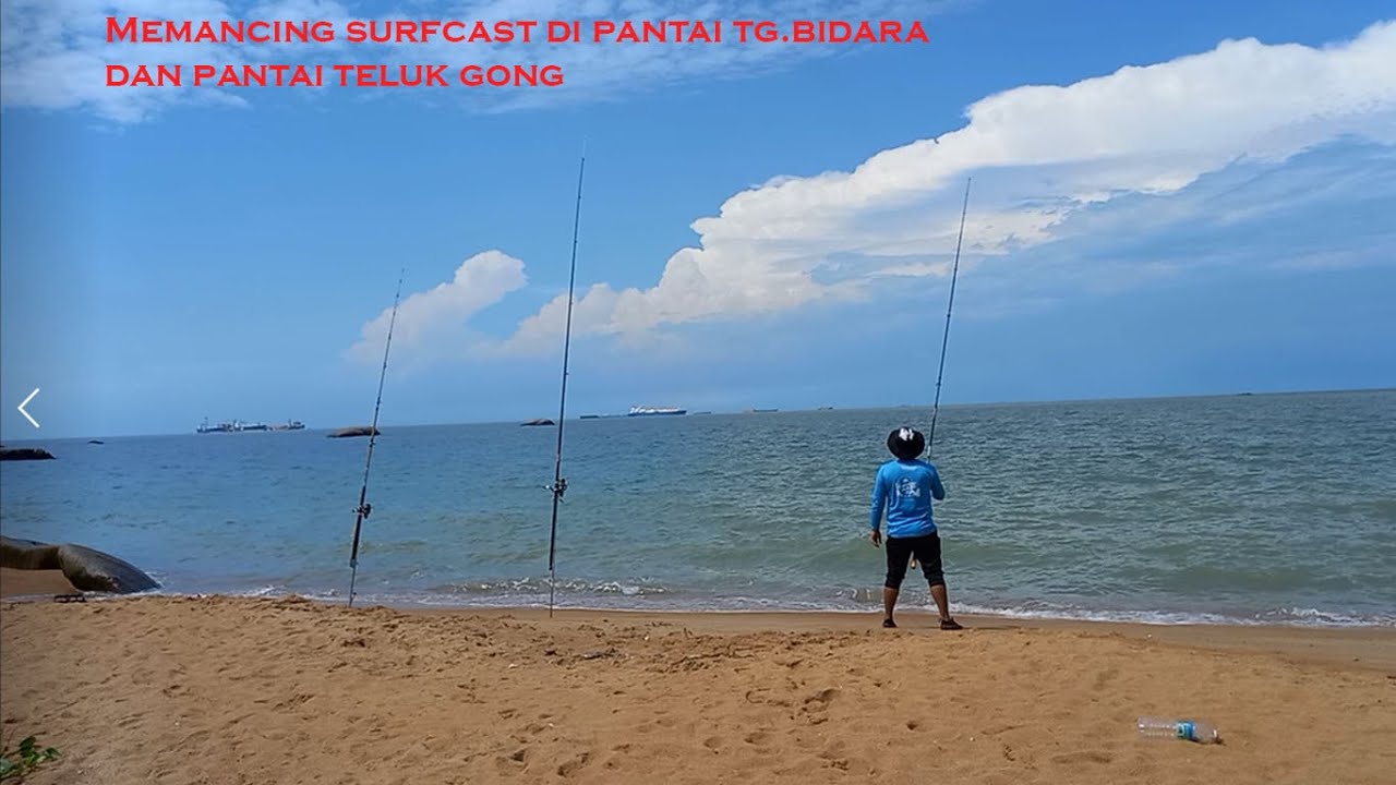 Memancing Surfcasting di Tg.Bidara dan Telok Gong, Melaka - (EP 003)