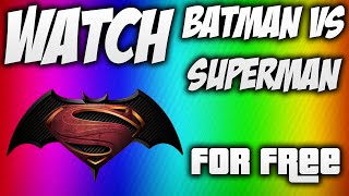 Watch and Download Batman vs Superman full movie for free