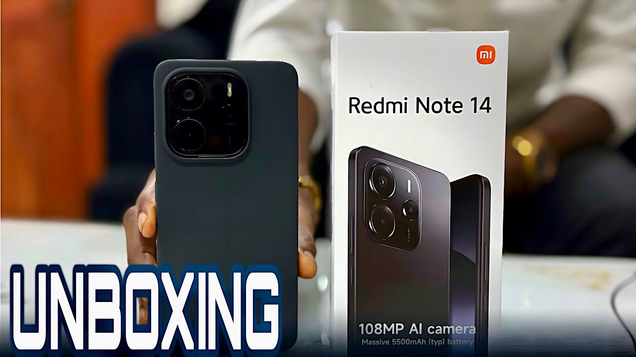 UNBOXING REDMI NOTE 14