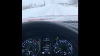 Bridgestone Blizzak on a Toyota Tacoma
