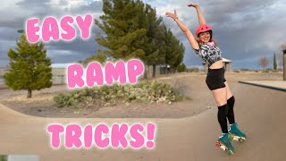 3 Easy Roller Skate Tricks for Beginners at the SKATE PARK