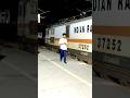 Assistantlocopilot checking wap7 locomotive at station 👮 #locopilot #pilot #indianrailway #ytshorts