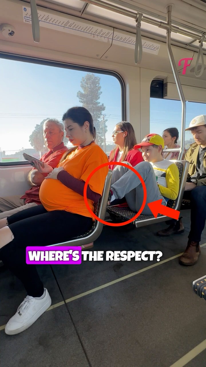 Rude Kid Disrespects Pregnant Woman ? Instantly Regrets It!  #shorts