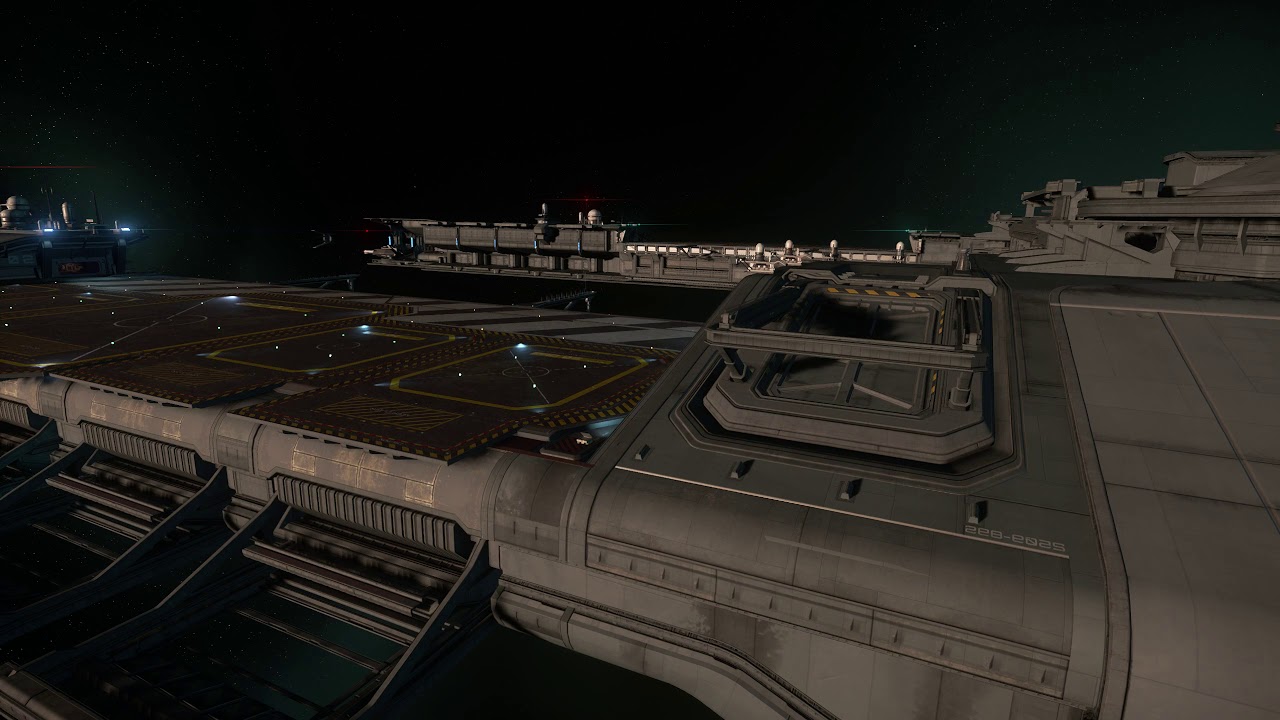 Star Citizen - Vorbeiflug an der UEE Jericho Station - 3.12 PTU