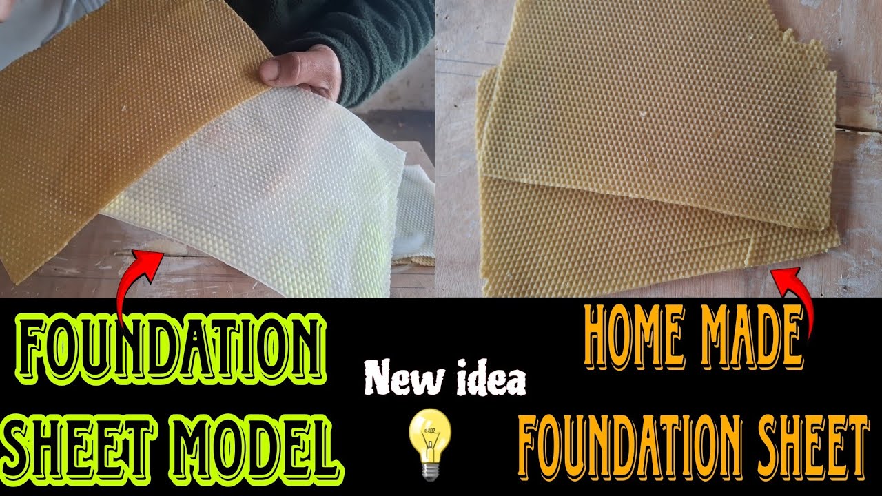 How to make beeswax sheets at home||Ghar par Beewax sheet kaise banaye||new idea💡