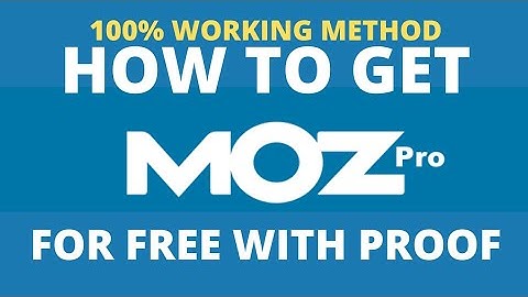 HOW TO MAKE MOZ PRO ACCOUNT FOR FREE| 100% WORKING METHOD|