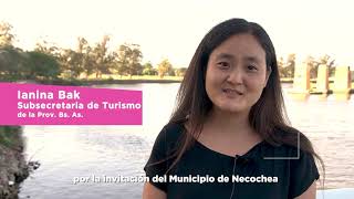 Visita de Ianina Bak a Necochea - Subsecretaria de Turismo de la Provincia de Buenos Aires