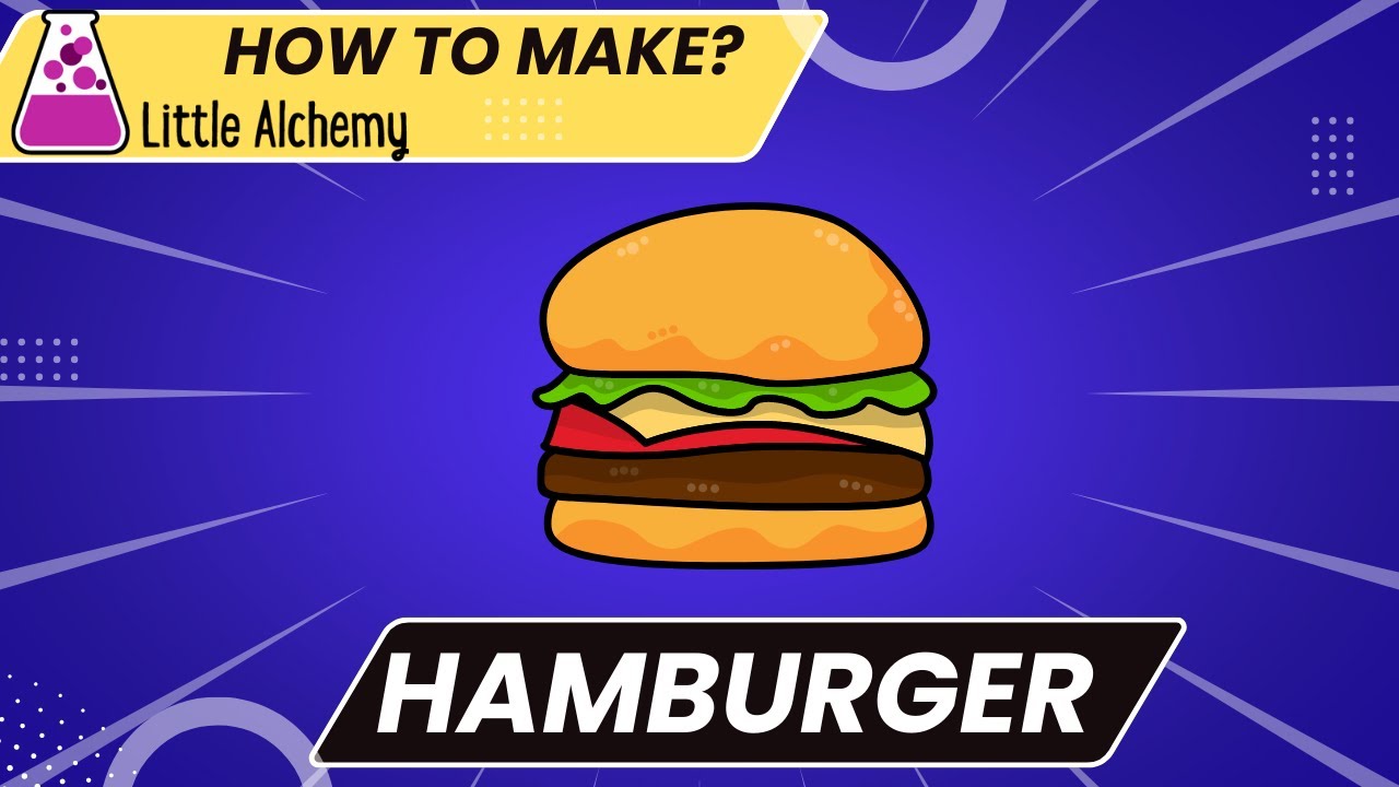 How To Make Hamburger In Little Alchemy Cheats YouTube
