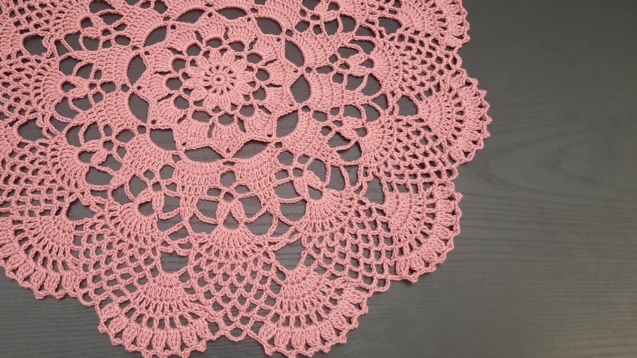 Doily rajut motif terbaru || Doily crochet || 10
